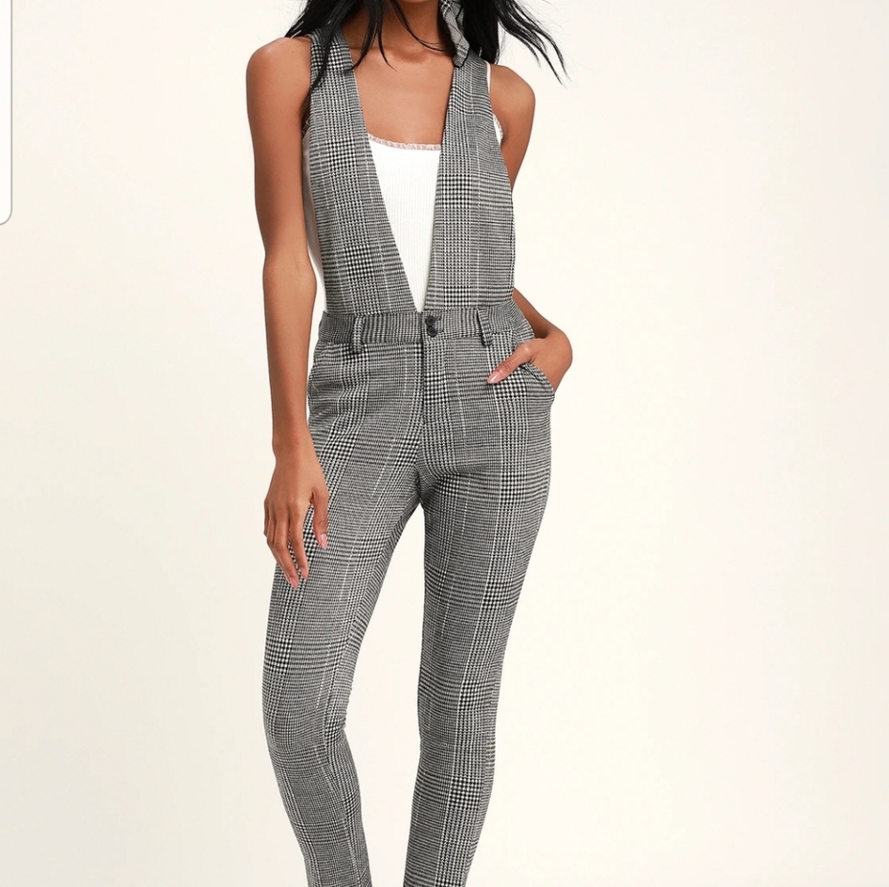 Plaid Jumpsuit purchased from Lulus